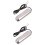 2Pcs Led Subaquática Para Aço Inoxidável Impermeável 5