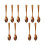 10 Unidades Colher Madeira Mini 12,5 Cm Cys020Q 2
