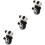 3 Unidades Pulseira De Com Animal Para 5