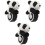 3 Unidades Pulseira De Com Animal Para 3