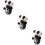 3 Unidades Pulseira De Com Animal Para 9
