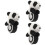 3 Unidades Pulseira De Com Animal Para 6