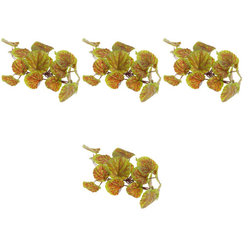 4 Unidades Planta Artificial Para Terrário E De Plástico 2