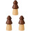 3Pcs Suporte De Madeira De Para Dentais 2