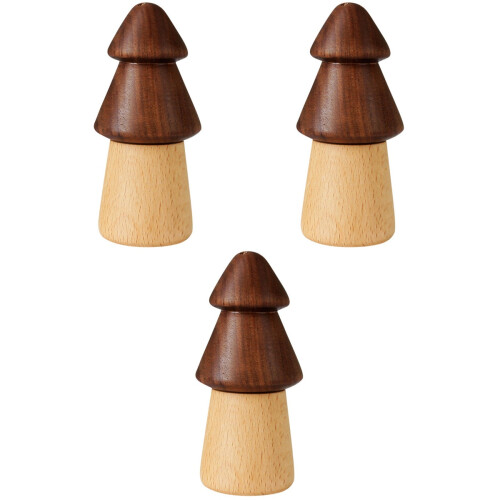3Pcs Suporte De Madeira De Para Dentais 2