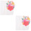 2Pcs Cartão 3D Com Para Dia Das Mães 6