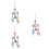 3 Unidades Brinquedo Suspenso Para Com Chocalho E 8