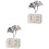 2 Pcs Bloco De Calendário Decorativo Escritório 3