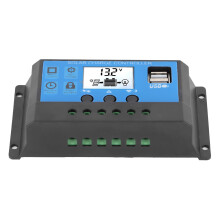 30A LCD Solar Laderegler 12V/24V, vollautomatisch, kompakte Größe