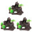 3Pcs Tigela De Para Répteis, , , , Resina 2