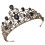 2 Unidades Tiara De De Noiva Com Folhas E Cristais 8