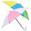 10 Unidades Mini Guarda-Chuva Ajustável Ensolarado 1
