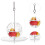 3Pcs Brinquedo Para De , Comedouro Para 10