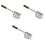 Concha Para De De Metal 3Pcs 3