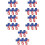 25 Unidades Broches Com 9
