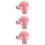 3Pcs Pulseira De Animal Pelúcia Brinquedo Recheado 11