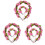 6 Unidades Faixa De Decorativa Pulseira Coroa Simulada 2