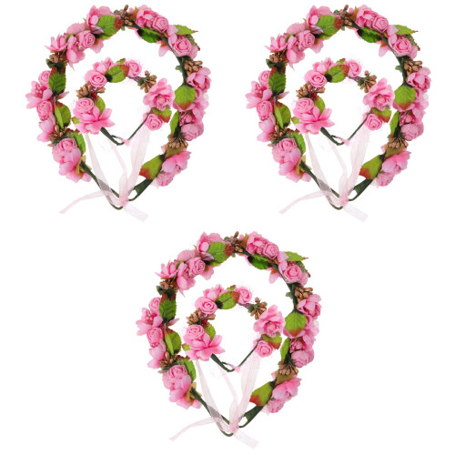 6 Unidades Faixa De Decorativa Pulseira Coroa Simulada 2