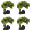 4 Unidades Planta Artificial Para Decoração 7