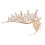 3 Unidades Tiara De Faixa Para Coroa De Noiva 1