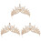 3 Unidades Tiara De Faixa Para Coroa De Noiva 2