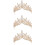3 Unidades Tiara De Faixa Para Coroa De Noiva 8