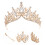 3 Unidades Tiara De Faixa Para Coroa De Noiva 10