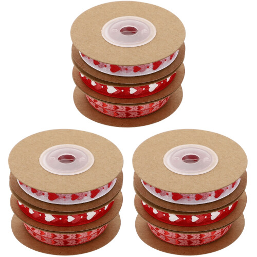 12 De Estampadas Com Corações Para Decorações 1