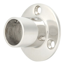 MJS013 90 Runde Basis Edelstahl Bootsgeländerbefestigungen 22 mm-30 mm