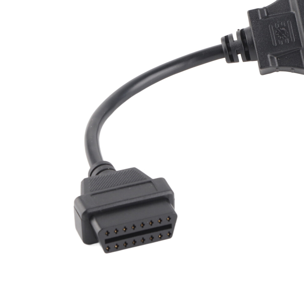 Auto Car Diagnostic Cable 20Pin To Obd2 16Pin Adapter For Kia Black 5061360012510