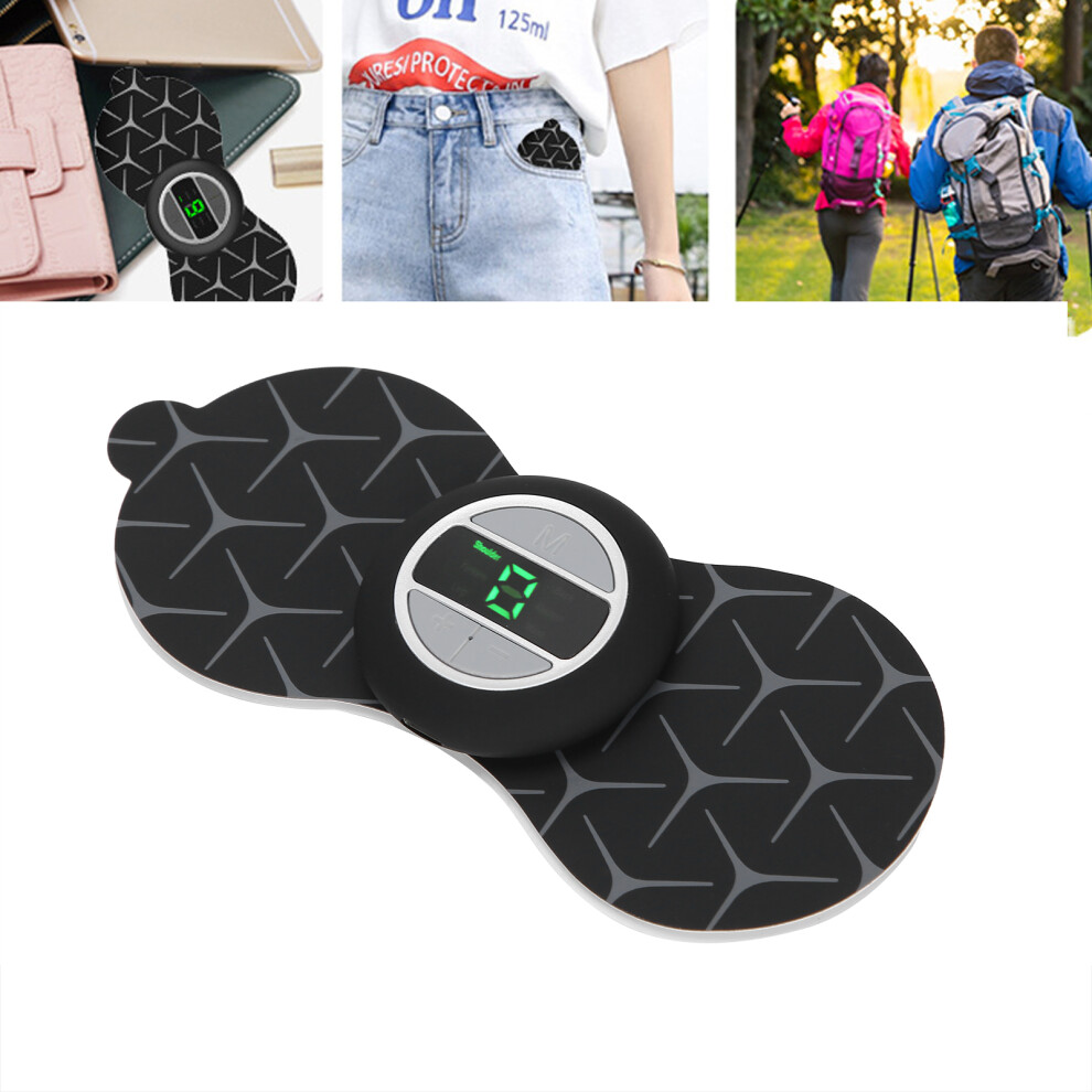 Wireless EMS Massager Patch, 9 Gears, Rechargeable, Portable