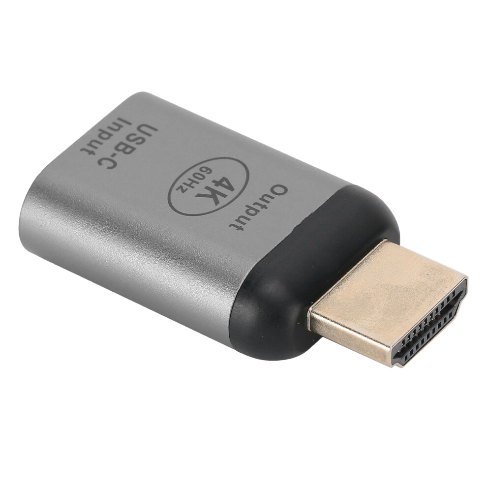 Aluminum Alloy Type-C To Hdmi Adapter Supports 4K 60Hz For Win Android Os X 9351360017841