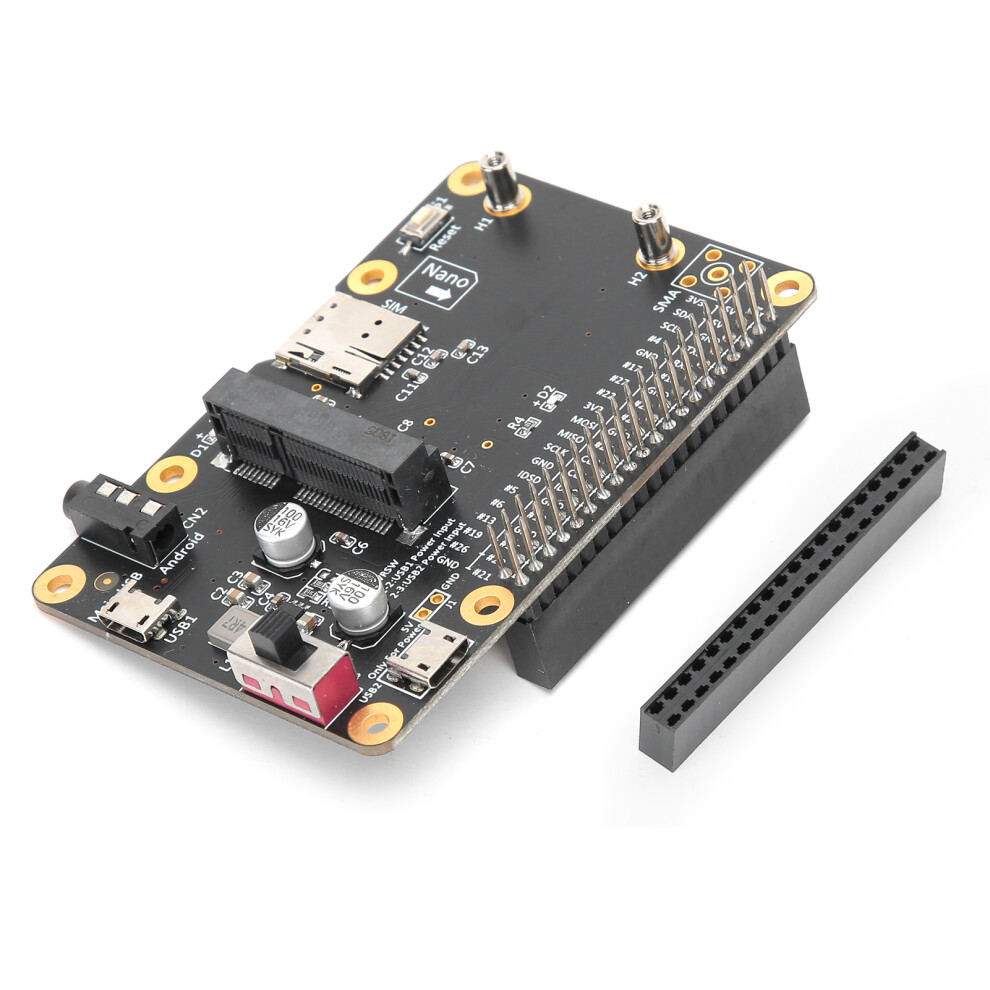 Rpi Compatible 3G/4G Lte Hat With Usb & Accessible Nano Sim Slot 8461360017916