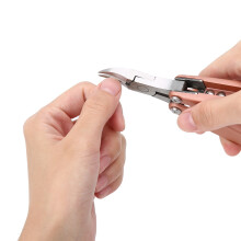 Edelstahl-Faltbarer Dead Skin Trimmer Clippers in Roségold