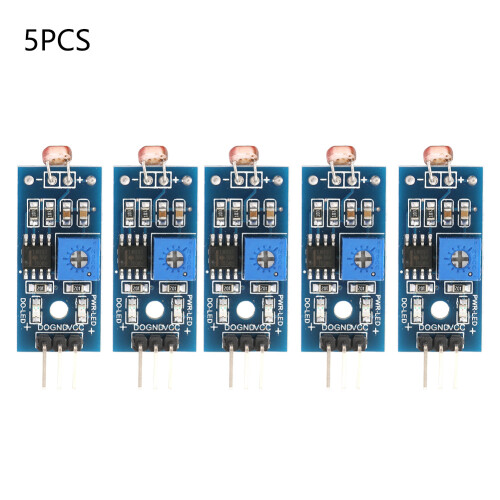 Digital Light Intensity Sensor Module 5pcs for Arduino Smart Car Robot Kit 1