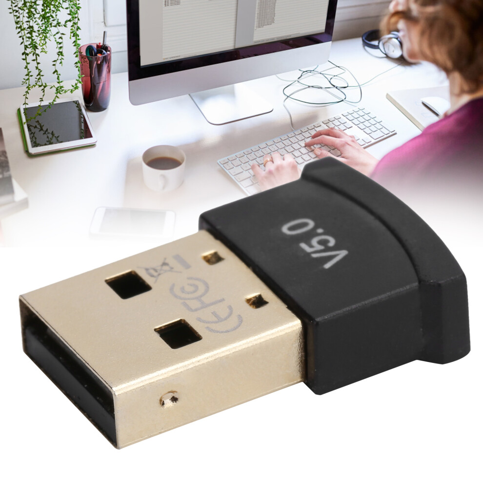 Wireless Bluetooth 5.0 Adapter For Pc & Mac - Small, 20M Range 5071360019648