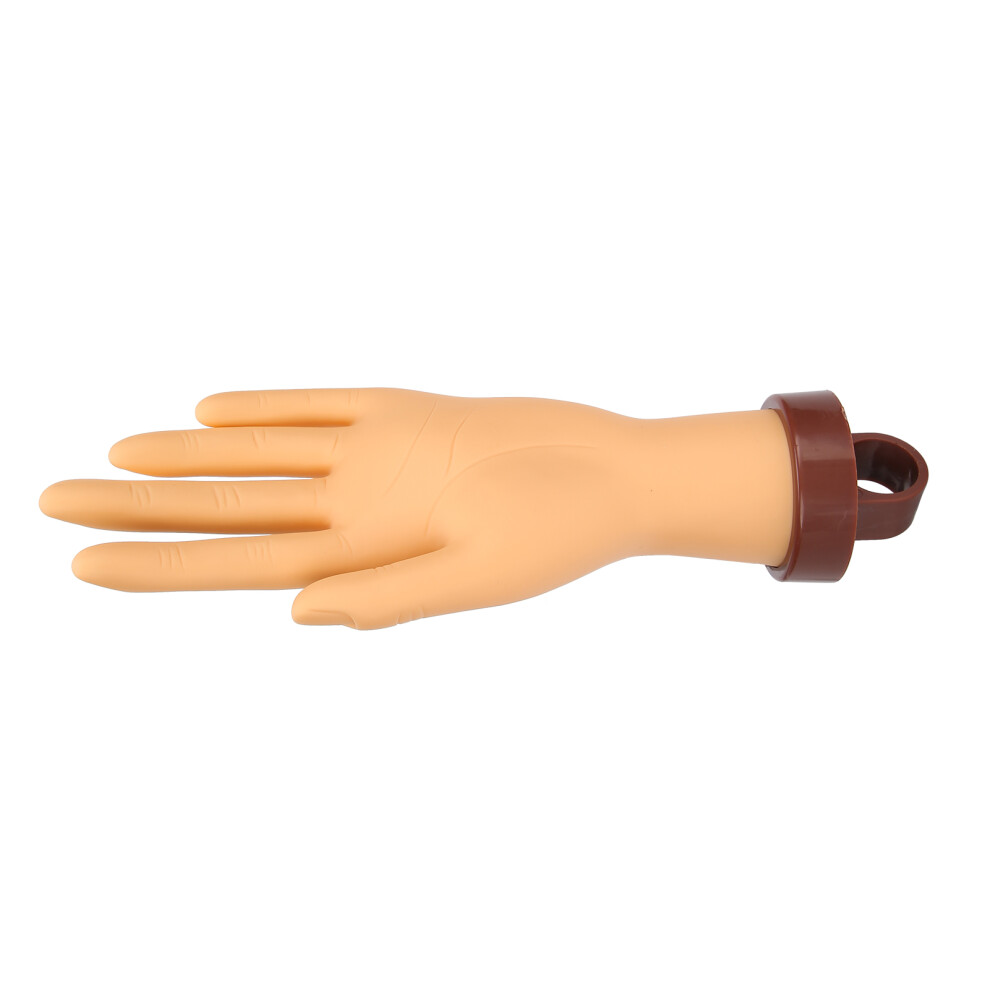 Eco-Friendly PVC Practice Hand with Bracket for Nail Design