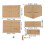 Acrylic Leather Craft Pattern Mold for Handbag and Shoulder Bag Making 5