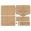 Acrylic Leather Craft Pattern Mold for Handbag and Shoulder Bag Making 2