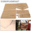 Acrylic Leather Craft Pattern Mold for Handbag and Shoulder Bag Making 6