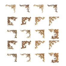 Decorative Corner Sticker for Scrapbooking Photo Album-Log Age