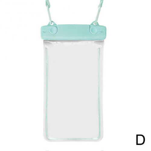 (Green) Waterproof Phone Pouch Swimming Drifting Dry Bag Waterproof Phone Case