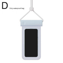(Khaki) Summer Luminous Waterproof Pouch Swimming Gadget Beach Dry Bag Phone Case