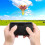 Durable Orange RC Flying Bird Toy with Lights and Adjustable Flight Path 12
