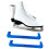 Ice Skate Guards Adjustable Skate Blade Cover Figure-Black 2