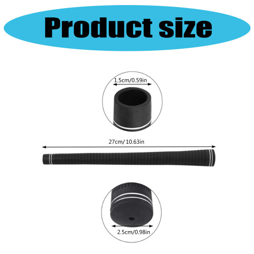 Golf Putter Grip Nonslip Golf Handle Grip Golf Accessory-Orange 2