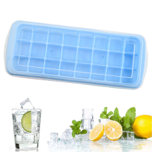Deliciul cunoscătorilor de cocktailuri: Tavă din silicon pentru gheață, design compact, eliberare ușoară a gheții, rezistentă la mirosuri,