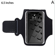 (Black) Cell Phone Armband Case Running Bag for Mobile Outdoor Walking
