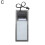 (Black) Waterproof Bag Transparent Dustproof Sealed Diving Bag Touchscreen 1