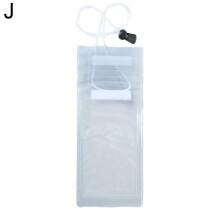 (Transparent) Waterproof Bag Transparent Dustproof Sealed Diving Bag Touchscreen